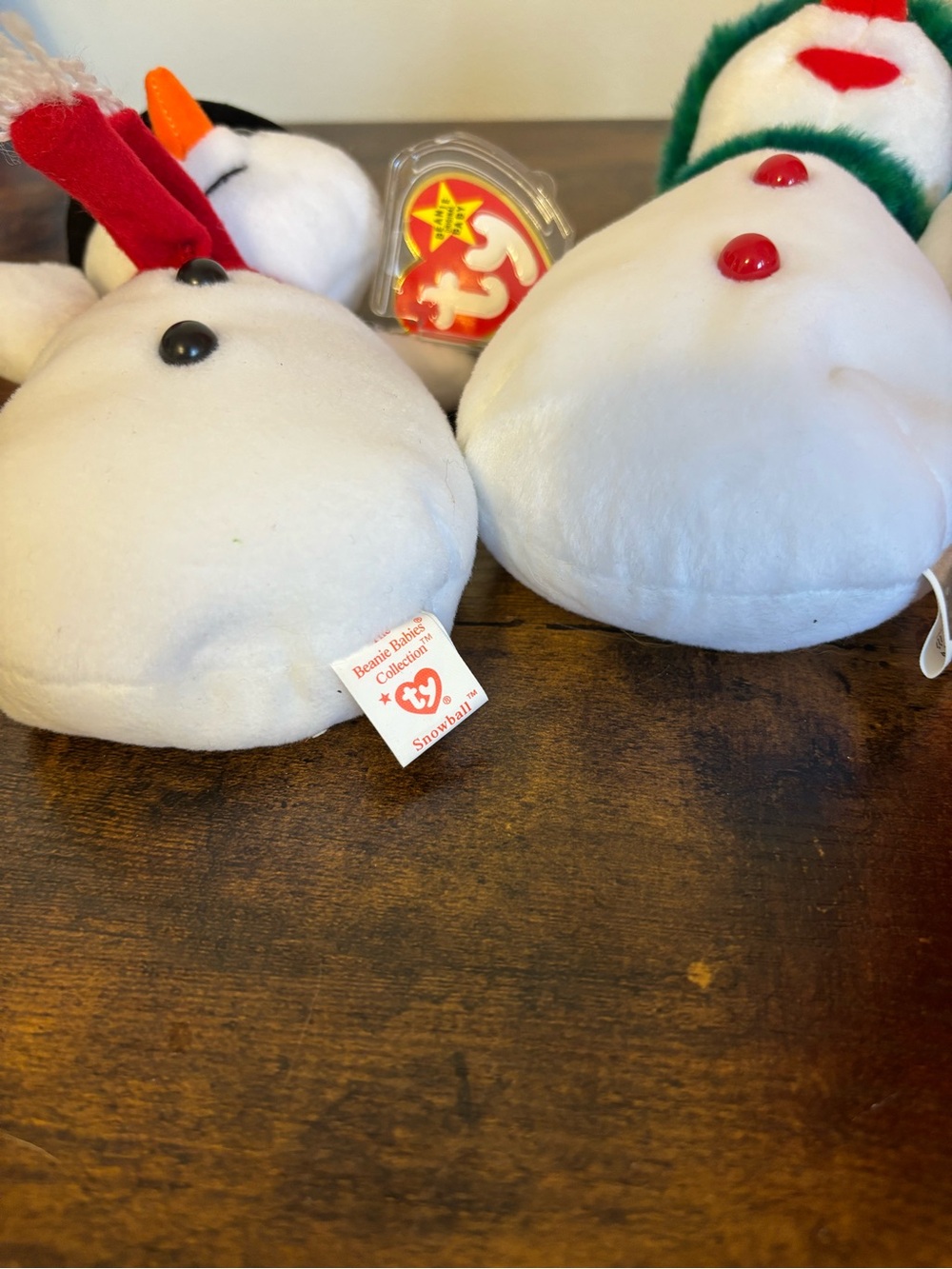 Snowball and Snowgirl beanie babies - Picture 14 of 15